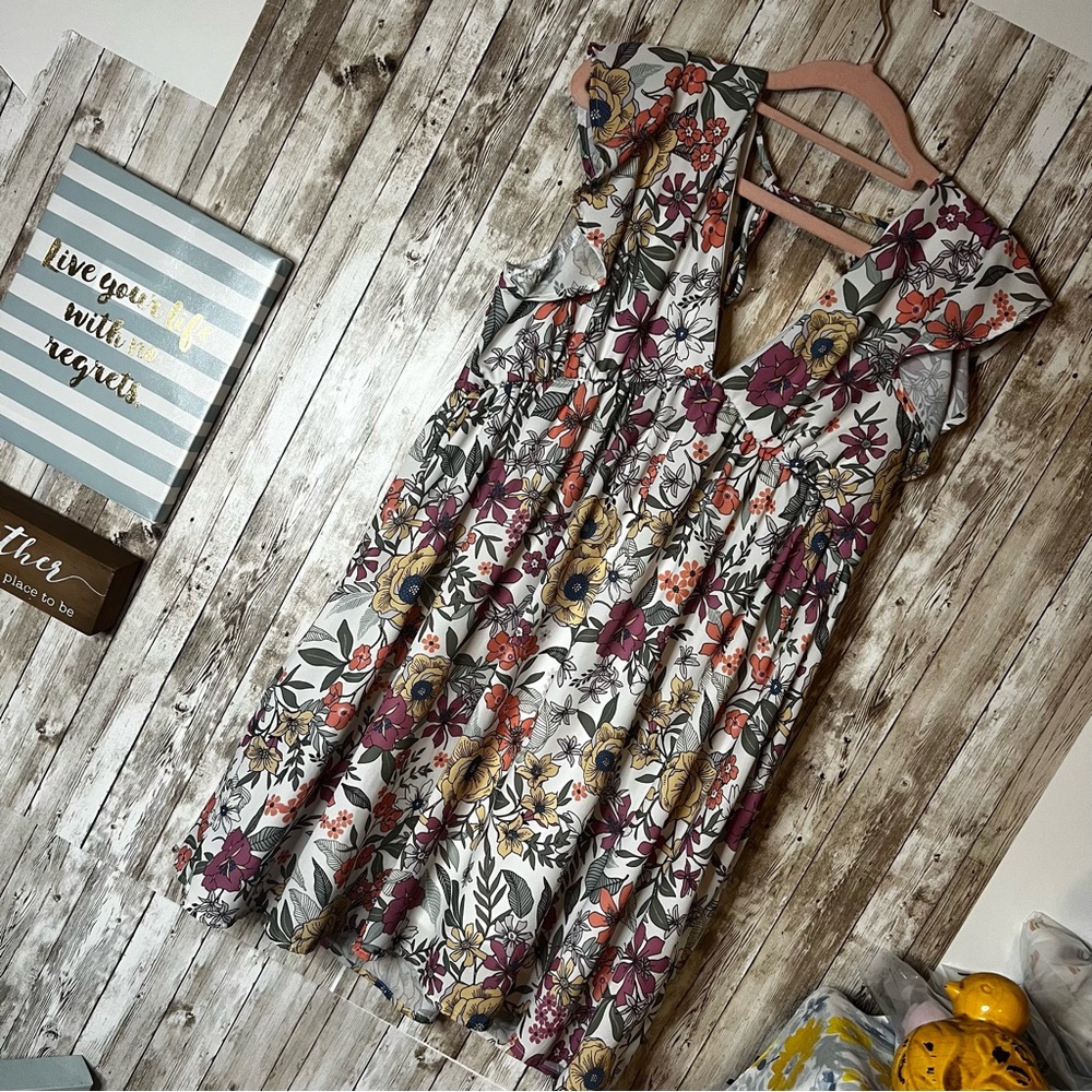 Floral Print Women's Altar’d State Dress Small